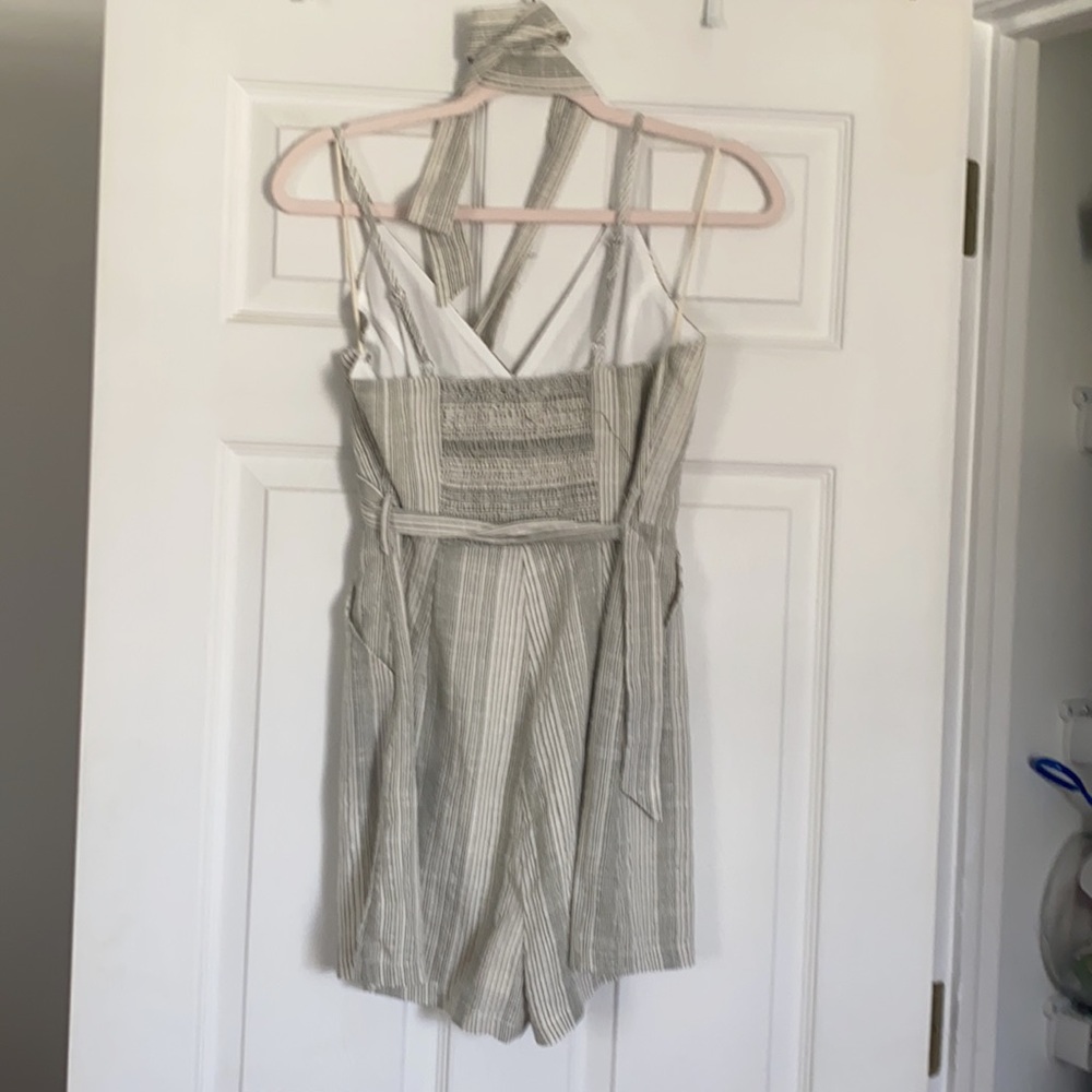 Striped Romper - image 2